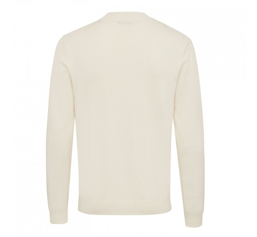 SAINT Stretch turtleneck Ivory (TRKWHE046 - 102)