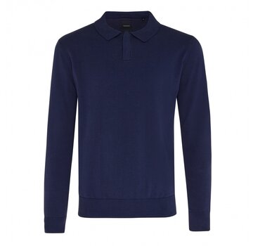 Tresanti SETH Pullover with hidden buttons Navy (TRKWGE049 - 803)