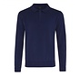 SETH Pullover with hidden buttons Navy (TRKWGE049 - 803)