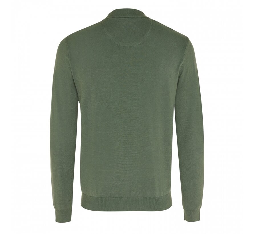 SAINT Stretch turtleneck Moss (TRKWGE046 - 907)