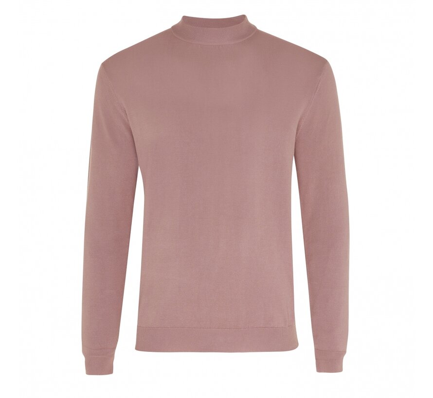 SAINT Stretch turtleneck Dusty Pink (TRKWGE046 - 708)