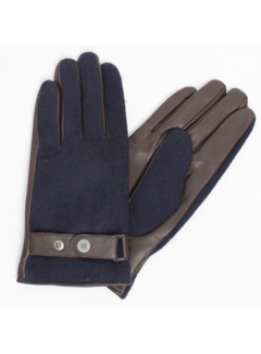 Tresanti BEPPIE Flanel uni gloves Navy (TRGLHE071 - 803)