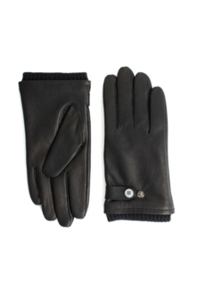 Tresanti SANTO Sheepskin leather gloves lined Black (TRGLHE067 - 300)