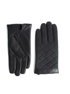 Tresanti SHELLY Leather gloves with diamond stitching Black (TRGLGE065 - 300)