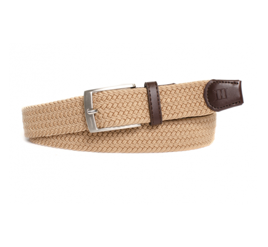 ERLING Braided belt Cognac (TRBEZZ007 - 403)