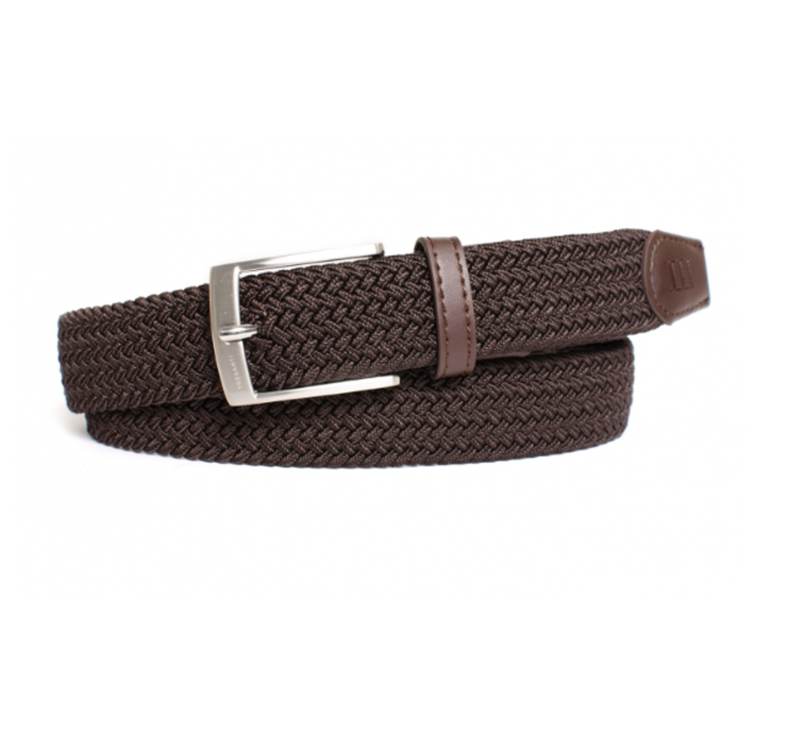 ERLING Braided belt Brown (TRBEZZ007 - 400)