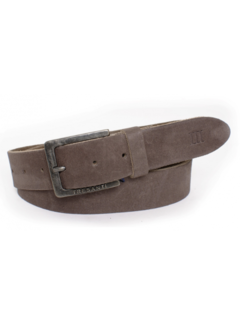 Tresanti ZANE Nubuck riem Dark brown (TRBEZZ002 - 402)