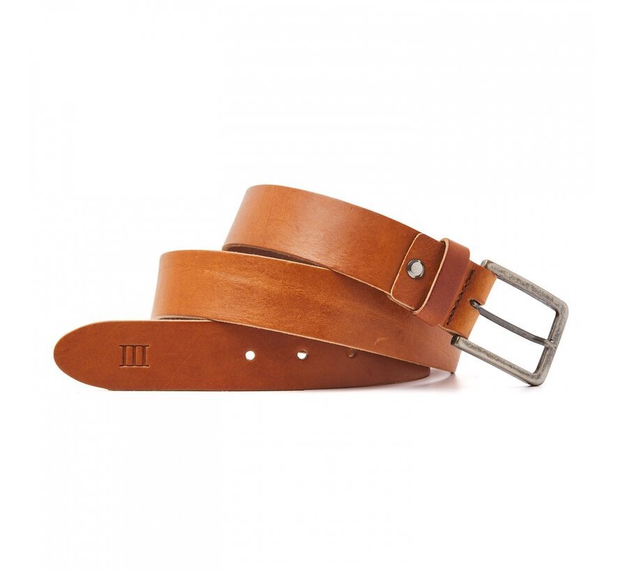 EBBY Lederen riem Cognac (TRBEZZ001 - 403)