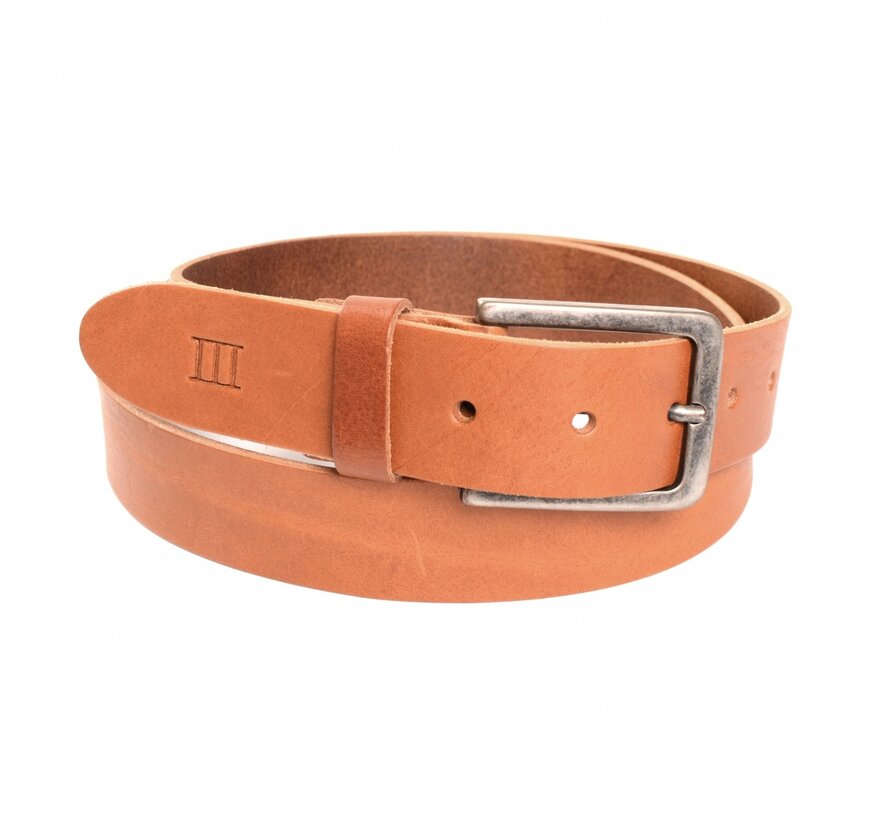 EBBY Lederen riem Cognac (TRBEZZ001 - 403)