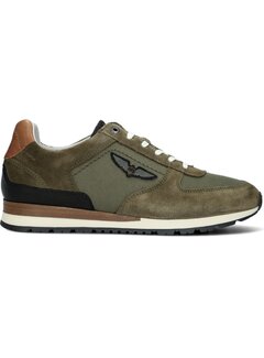 PME Legend Sneakers Lockplate Khaki/Cognac/Black (PBO2302290 - 8208)