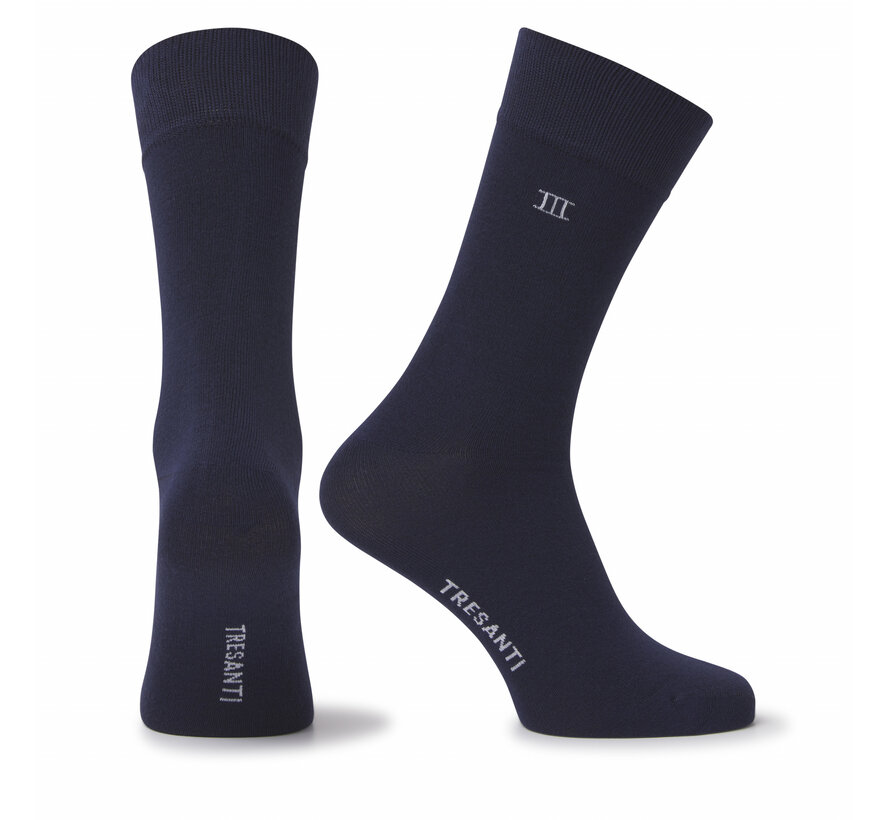 ZOLA I Giftbox bamboo socks 3 pcs Navy (TRCOZZ002 - 803)