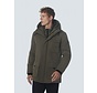 Jacket Long Fit Hooded Double Front Closure Desert (21630922 - 045)