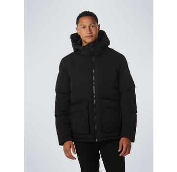 No Excess Winterjas Short Fit Hooded Padded Black (21630824 - 020)
