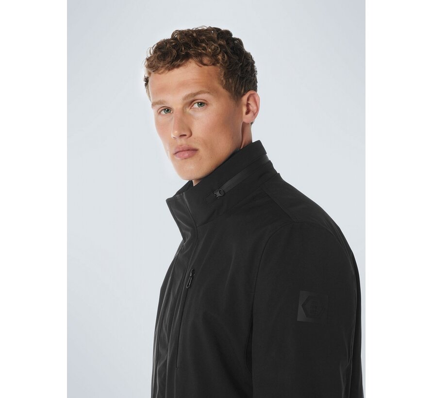 Jacket Long Fit Stretch Softshell Black (21630825 - 020)