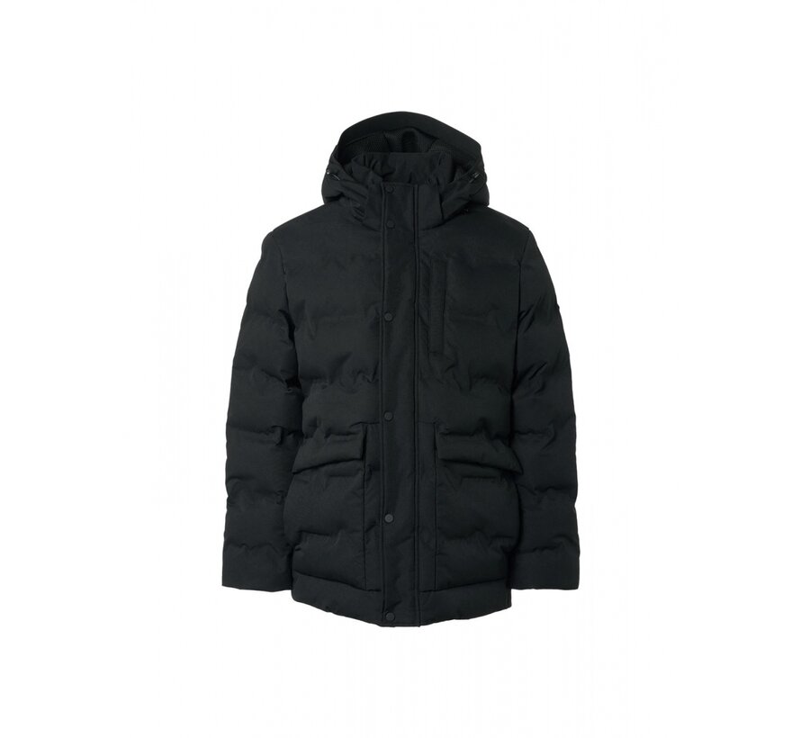 Jacket Short Fit Sealed Hooded Black (21630904 - 020)