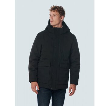 No Excess Jacket Short Fit Sealed Hooded Black (21630904 - 020)