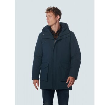 No Excess No Excess Jacket Long Fit Hooded Night (21630920 - 178)