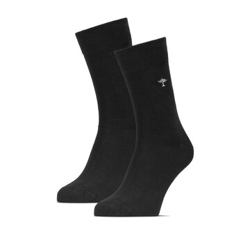 Fynch Hatton Sokken Double Pack Zwart (00000600 - 987)