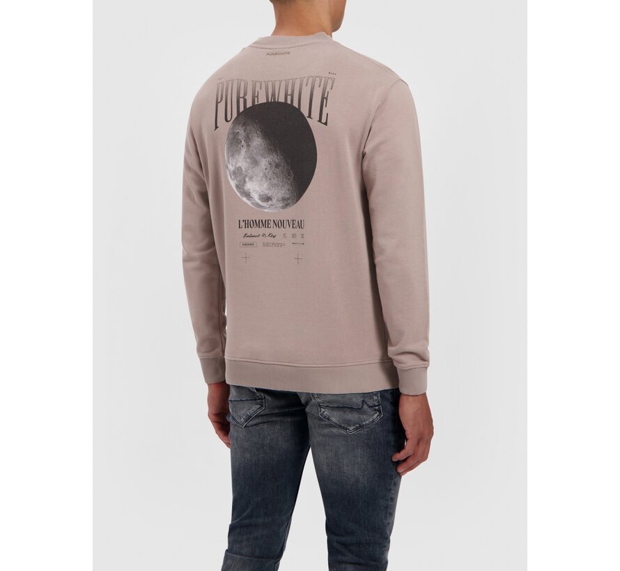 L'Homme Nouveau Moon Sweater Taupe (23030306 - 53)