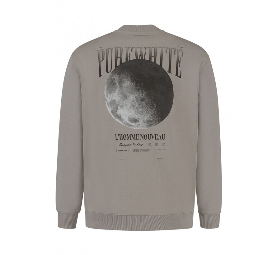 L'Homme Nouveau Moon Sweater Taupe (23030306 - 53)
