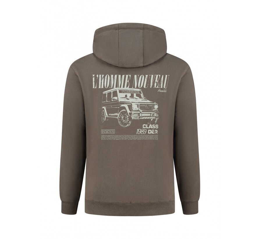 L'Homme Nouveau Hoodie Brown (23030319 - 49)