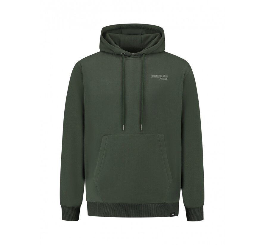 L'Homme Nouveau Hoodie Forest Green (23030319 - 94)