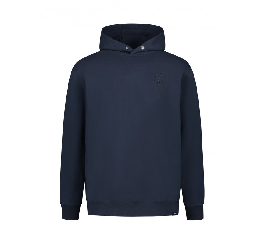 Embroidered PW Hoodie Navy (23030320 - 07)