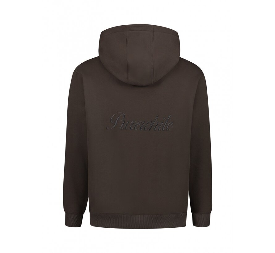 Embroidered PW Hoodie Brown (23030320 - 49)