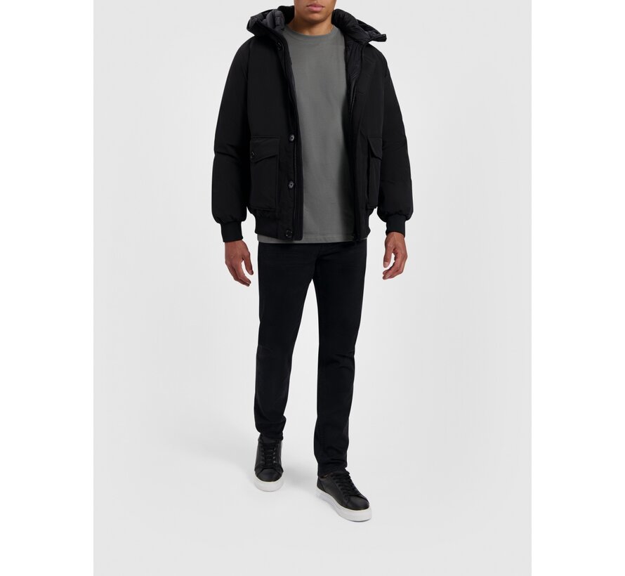 Padded Technical Jacket Black (23030402 - 02)