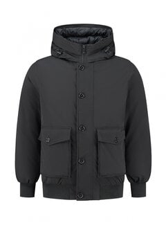 Pure Path Padded Technical Jacket Black (23030402 - 02)
