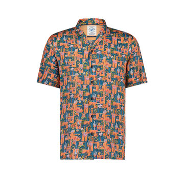 A Fish Named Fred Shirt SS photo box Burnt Coral (28.063.455)