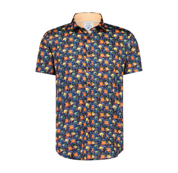 A Fish Named Fred Shirt SS baywatch tower Navy (28.062.604)