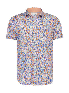 A Fish Named Fred Shirt SS watercolor dots Multicolor Coral (28.067.076)