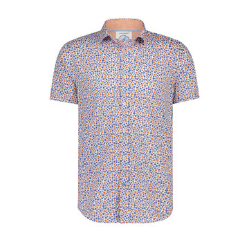 A Fish Named Fred Shirt SS watercolor dots Multicolor Coral (28.067.076)