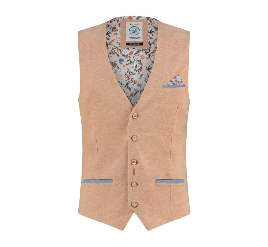 Waistcoat pique Coral (28.131.454)