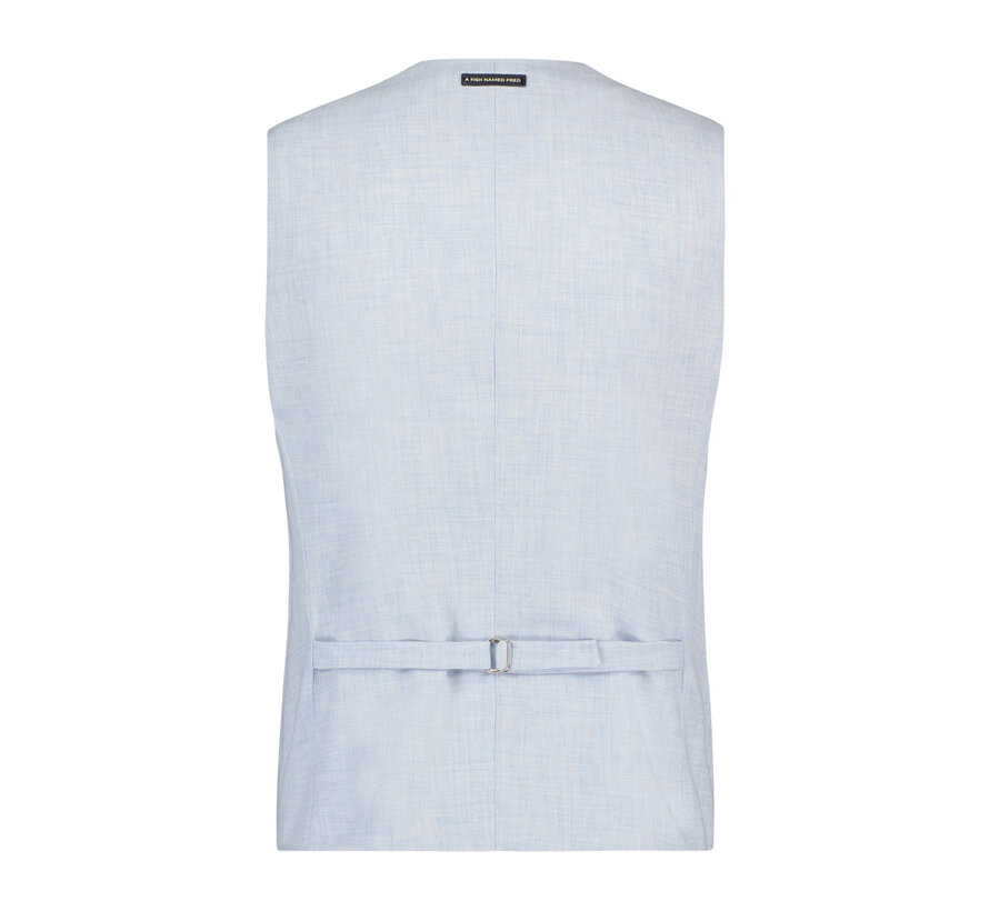 Waistcoat linen look Light Blue (28.132.610)