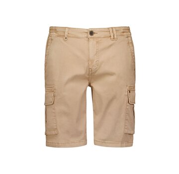No Excess Short Cargo Garment Dyed + Stone Washed Stretch (238190309SN-015)