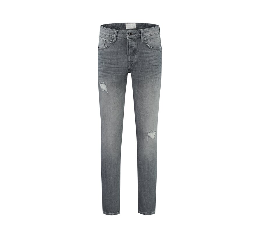 Purewhite The Ryan Slim Fit Jeans Denim Mid Grey (W1226 - 86)