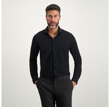 Blue Industry Blue Industry Overhemd Lounge jersey shirt BLACK (2191.22 - BLACK)