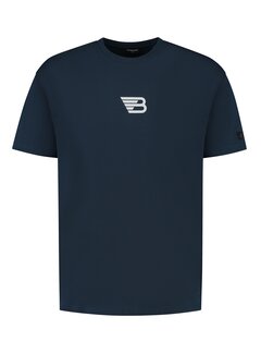 BALLIN' Loose Fit T-shirt Crewneck Navy (24019118 - 07)