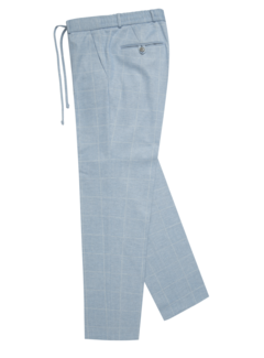 Zuitable Pantalon DiSpartaflex CHK lt.blue (241668 - 630)