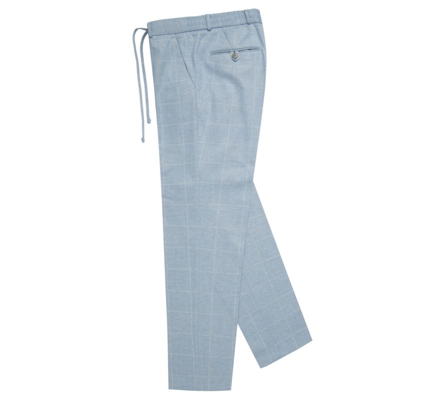 Pantalon DiSpartaflex CHK lt.blue (241668 - 630)