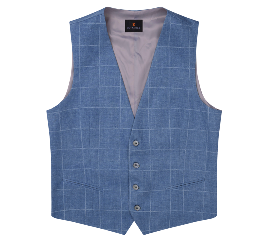 Gilet DiWesley CHK blue (241668 - 640)