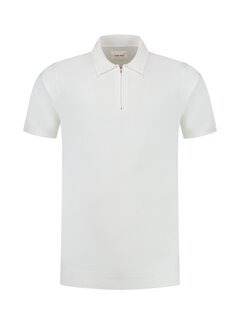 Pure Path Regular fit Knitwear Polo Off White (24010804 - 45)