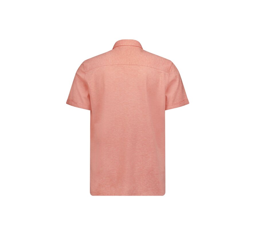 Shirt Short Sleeve Jersey Stretch Melange (23420281-191)