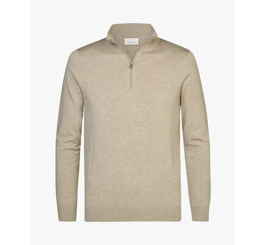 Trui Half-zip BEIGE MEL (PPVJ10013F)