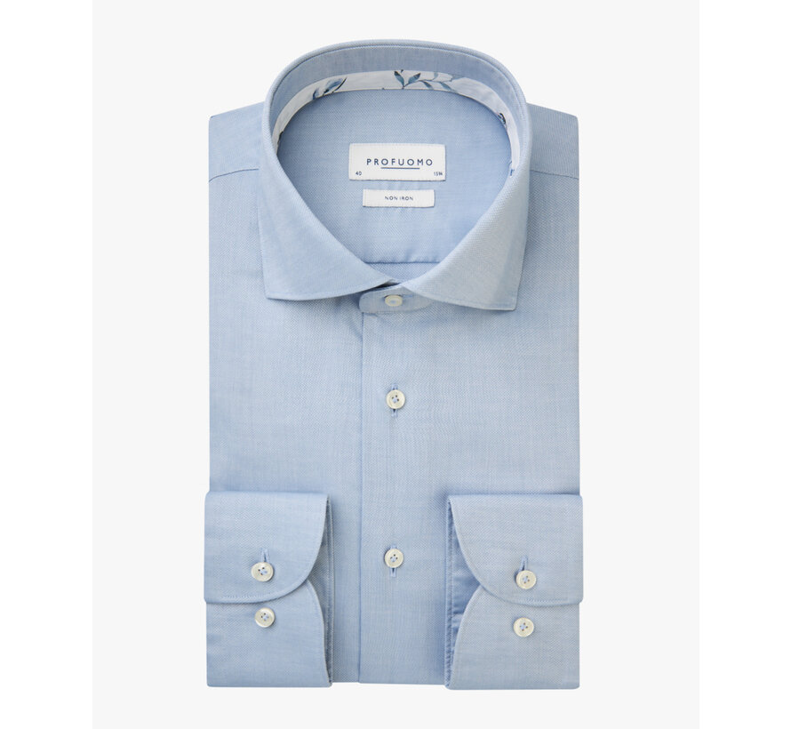 Overhemd Cutaway Slim Fit Blue (PPVH10001B)