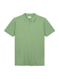 Dstrezzed Polo Half-zip Dorian Loden Frost (420062 - 509)