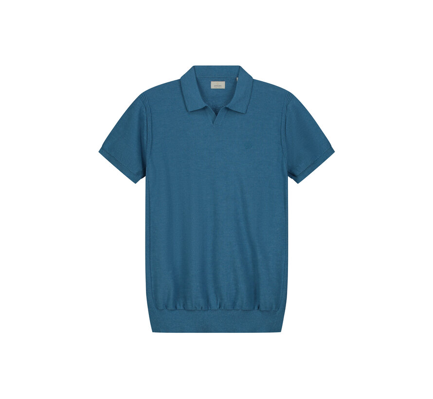 Knitted Polo Mercury Aegean Blue (420026 - 631)