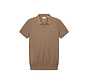 Knitted Polo Mercury Dark Earth (420026 - 215)